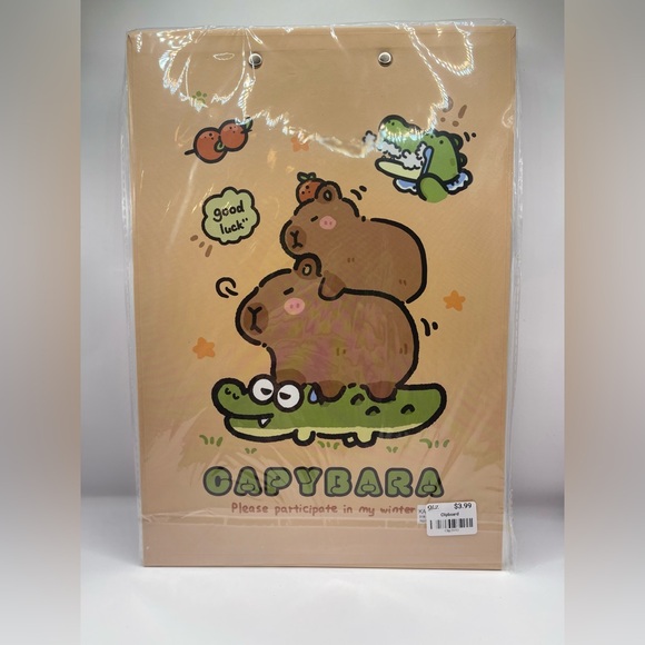 Pochacho & Capybara Clipboards - Picture 4 of 4